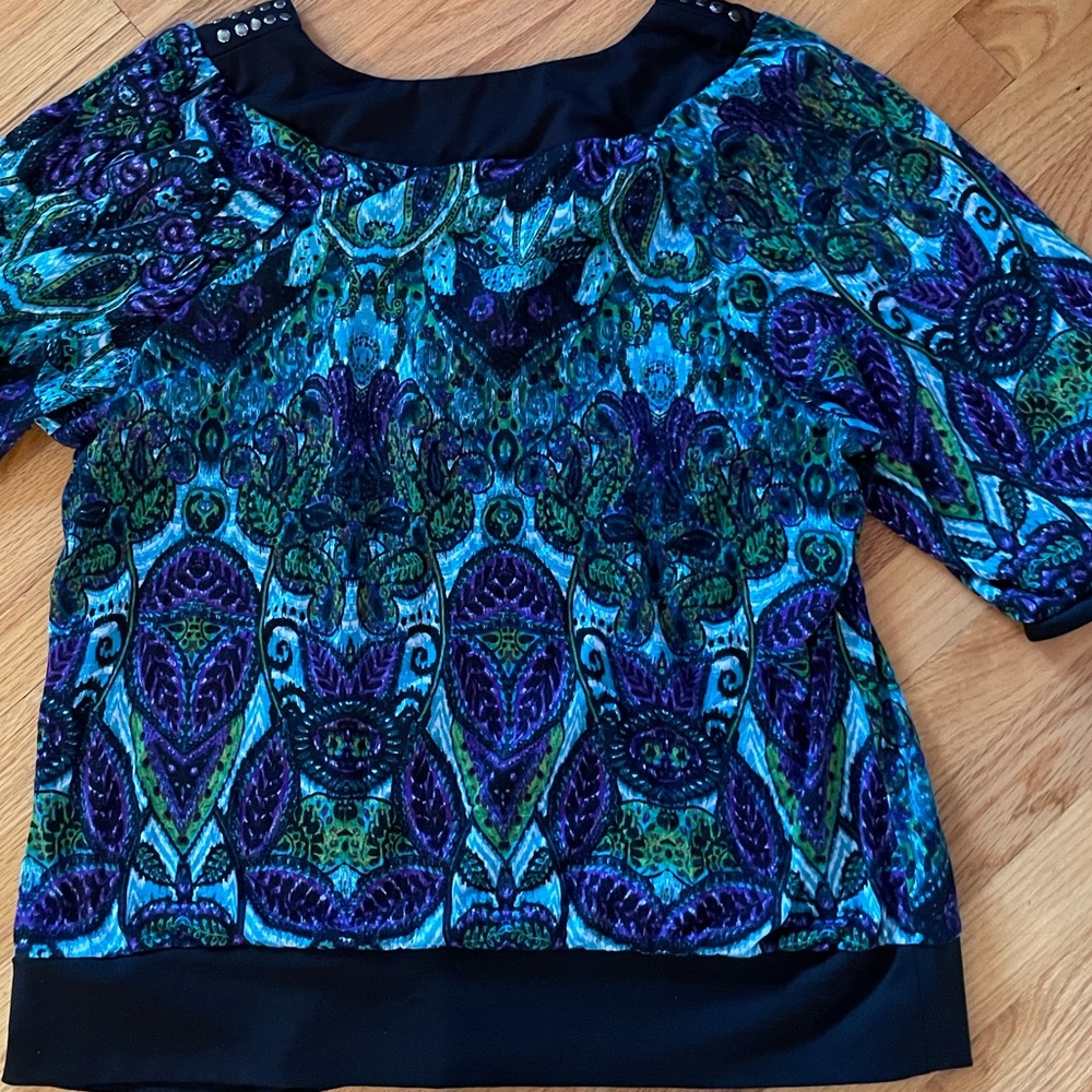 Cato beautiful ladies, top, very colorful size 18/20 - Picture 6 of 6